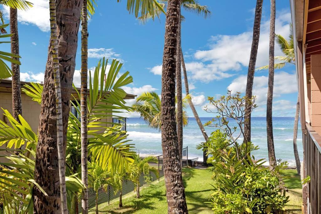 Oceanfront With Aircon-Hear The Waves-Amazing Views-Wifi Appartement Lahaina Buitenkant foto